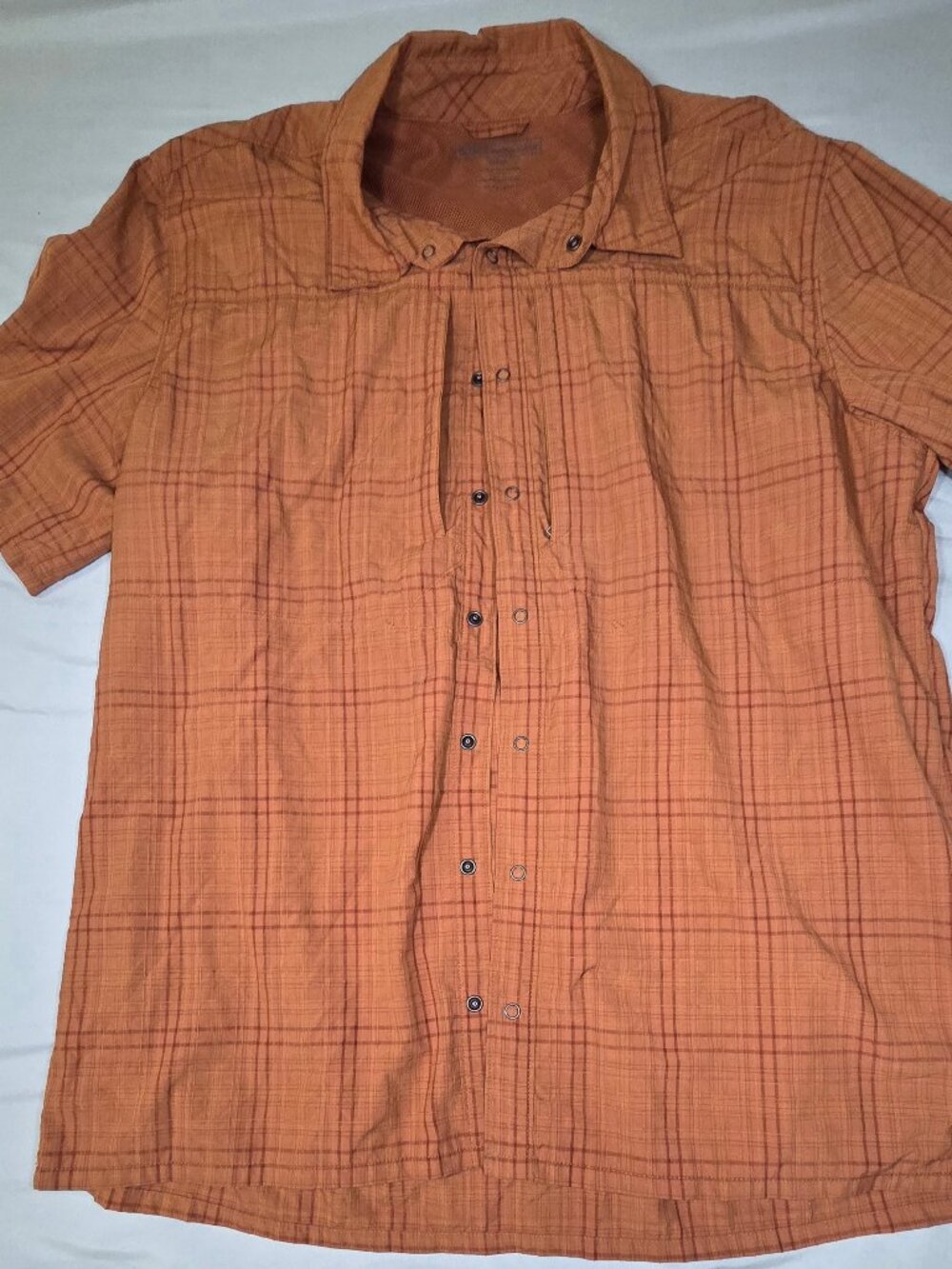 5.11 Tactical Rust Snap SS Shirt L